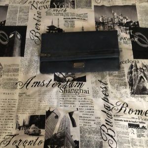 Nine West clutch or metal shoulder bag